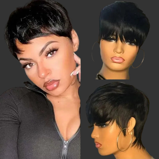 Chic Pixie Cut Wig